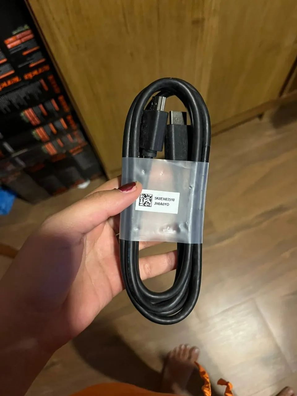 Cabo De Vídeo Hdmi Hd 4k Uhd Lcd Hdtv 2m Alta Velocidadedell