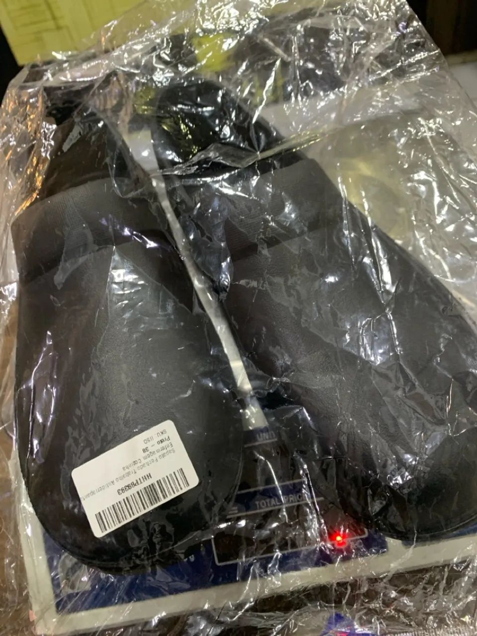 Sapatos de Segurança Pretos - Novo