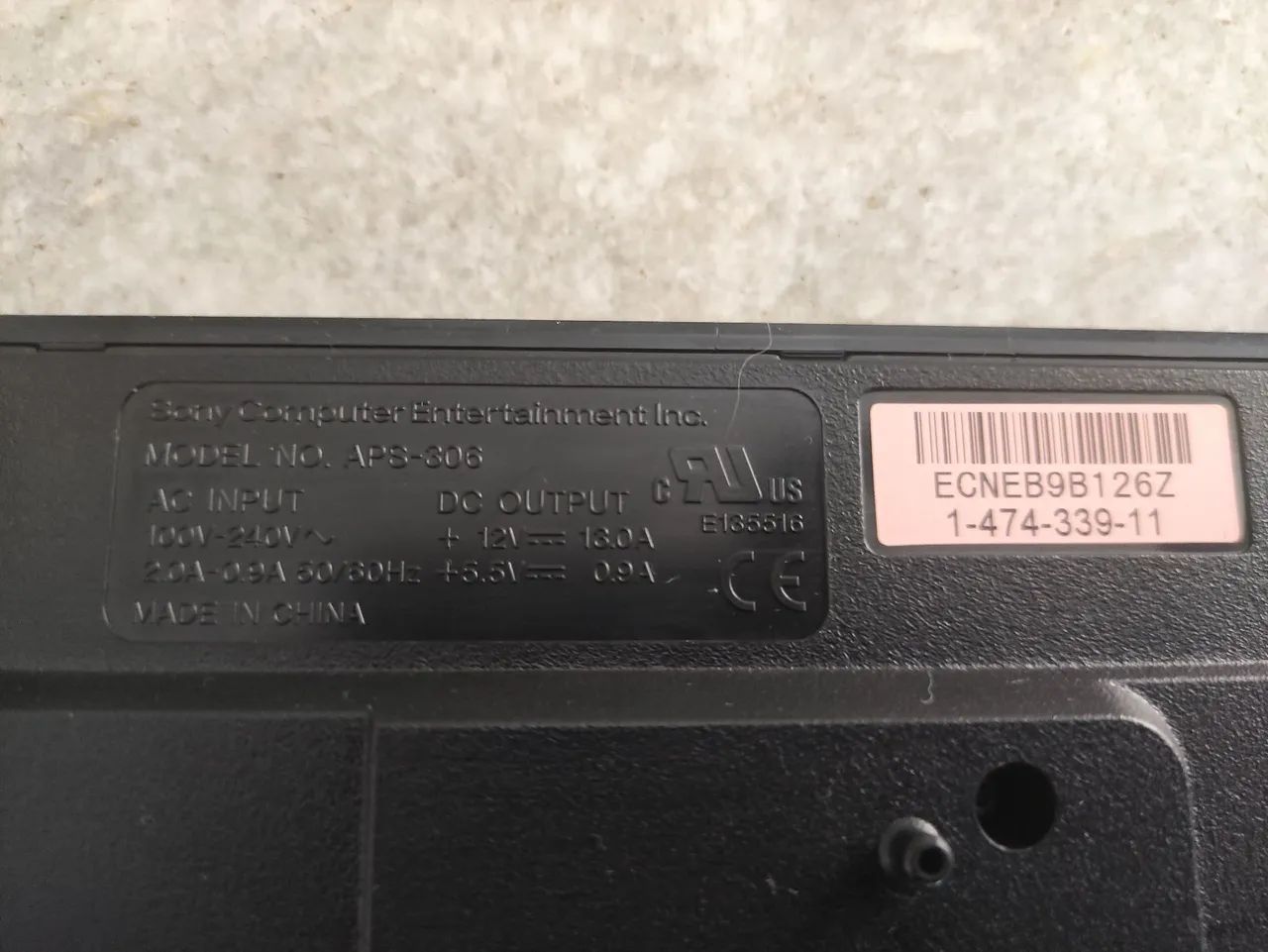 Fonte PS3 Slim original. - Foto 3