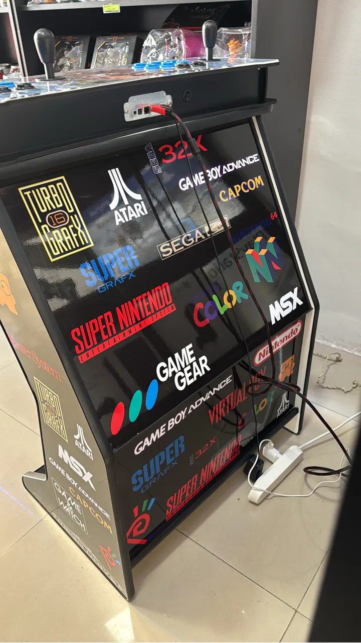 Fliperama Portátil com 8000 Jogos! - Consoles de Vídeo Game - Vila