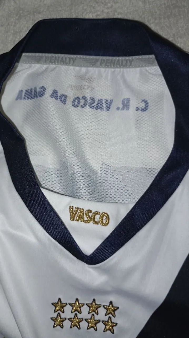 Camisa Vasco Penalty 2010- Tamanho M (nova) - Foto 5