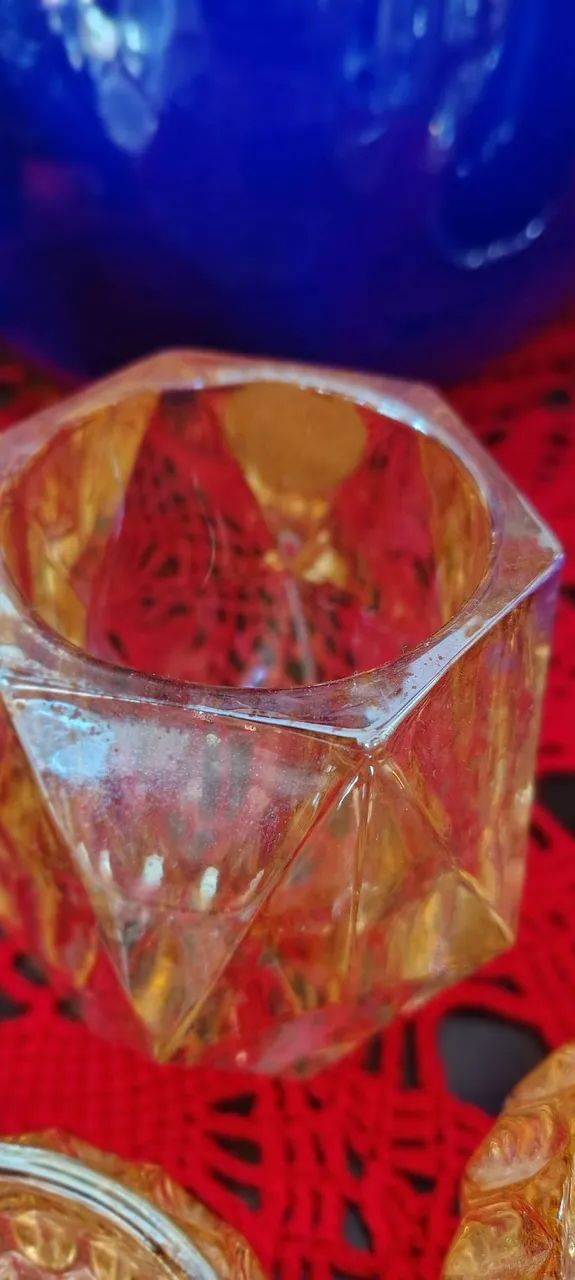 Trio de Castiçais Âmbar  - Foto 4