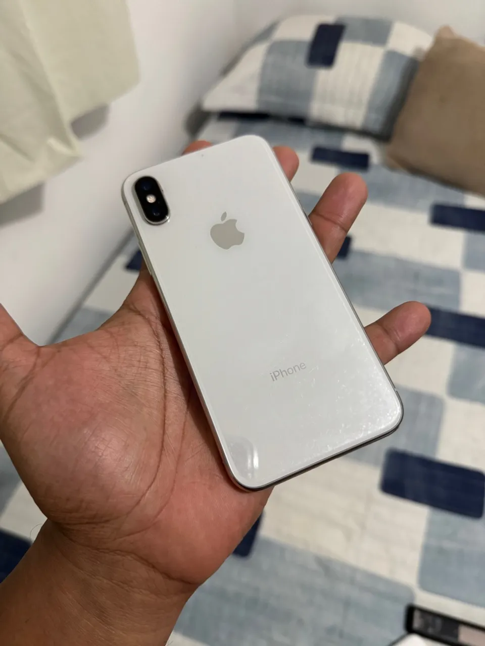 iPhone X 64gb branco! Aceito cartão.