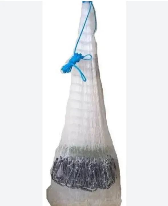 Tarrafa 100% artezanal fio 0,40 malha 8