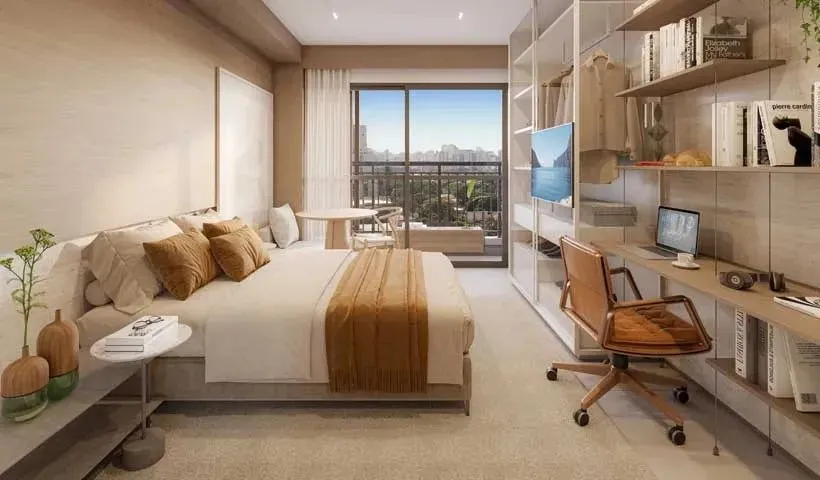 Studio à Venda 28m² em Moema