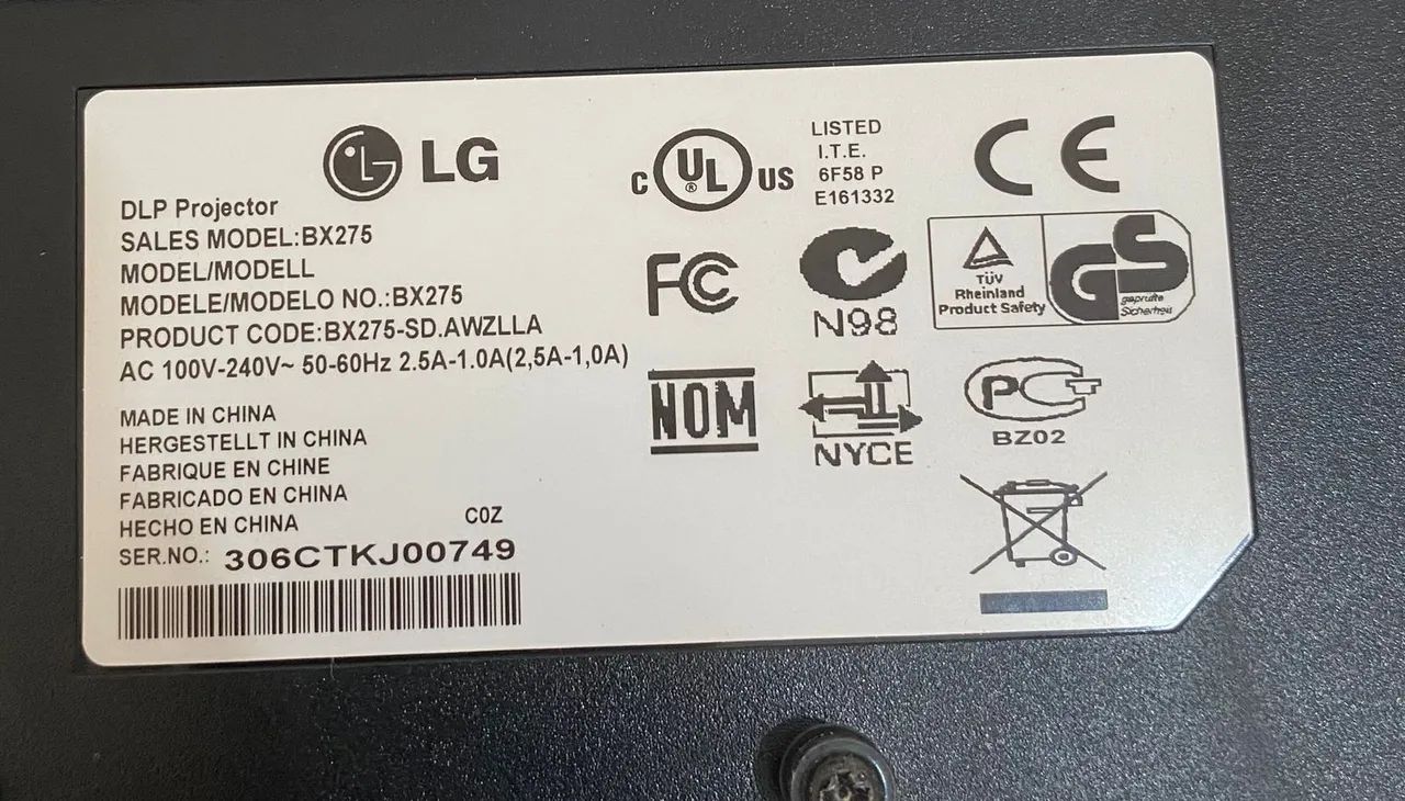 Projetor LG XGA DLP - Foto 3