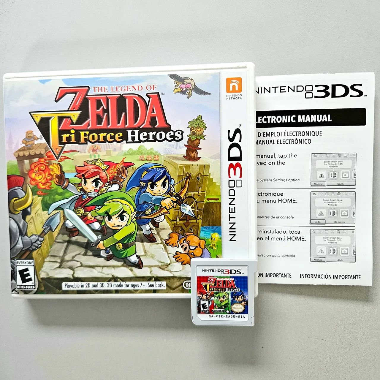 The Legend of Zelda: Tri Force Heroes - Nintendo 3DS