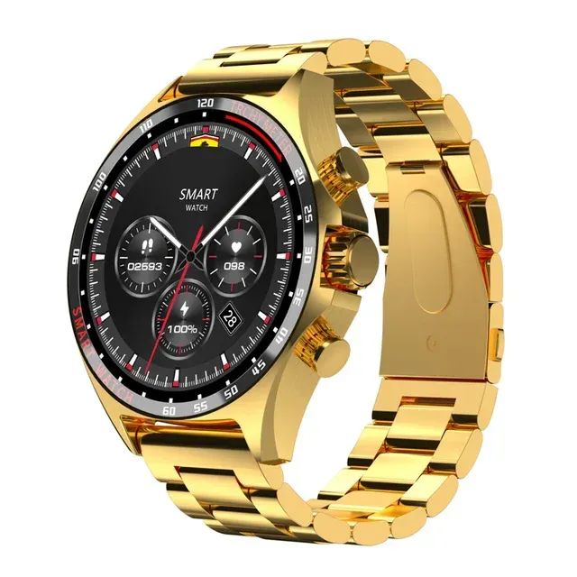 Smartwatch ORIGINAL LIGE SK27 GOLD - 3 PULSEIRAS - Foto 4