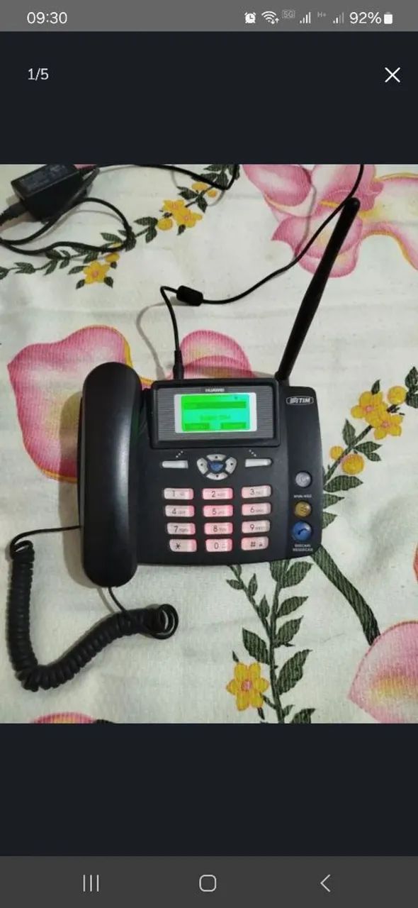 Telefone Fixo com Antena e Visor - Foto 3