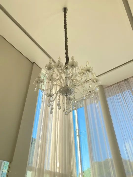Lustre de cristal clássico  - Foto 3