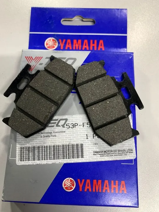 PASTILHA DE FREIO TRASEIRA FZ25,CROSSER,LANDER ORIGINAL Y-TEQ