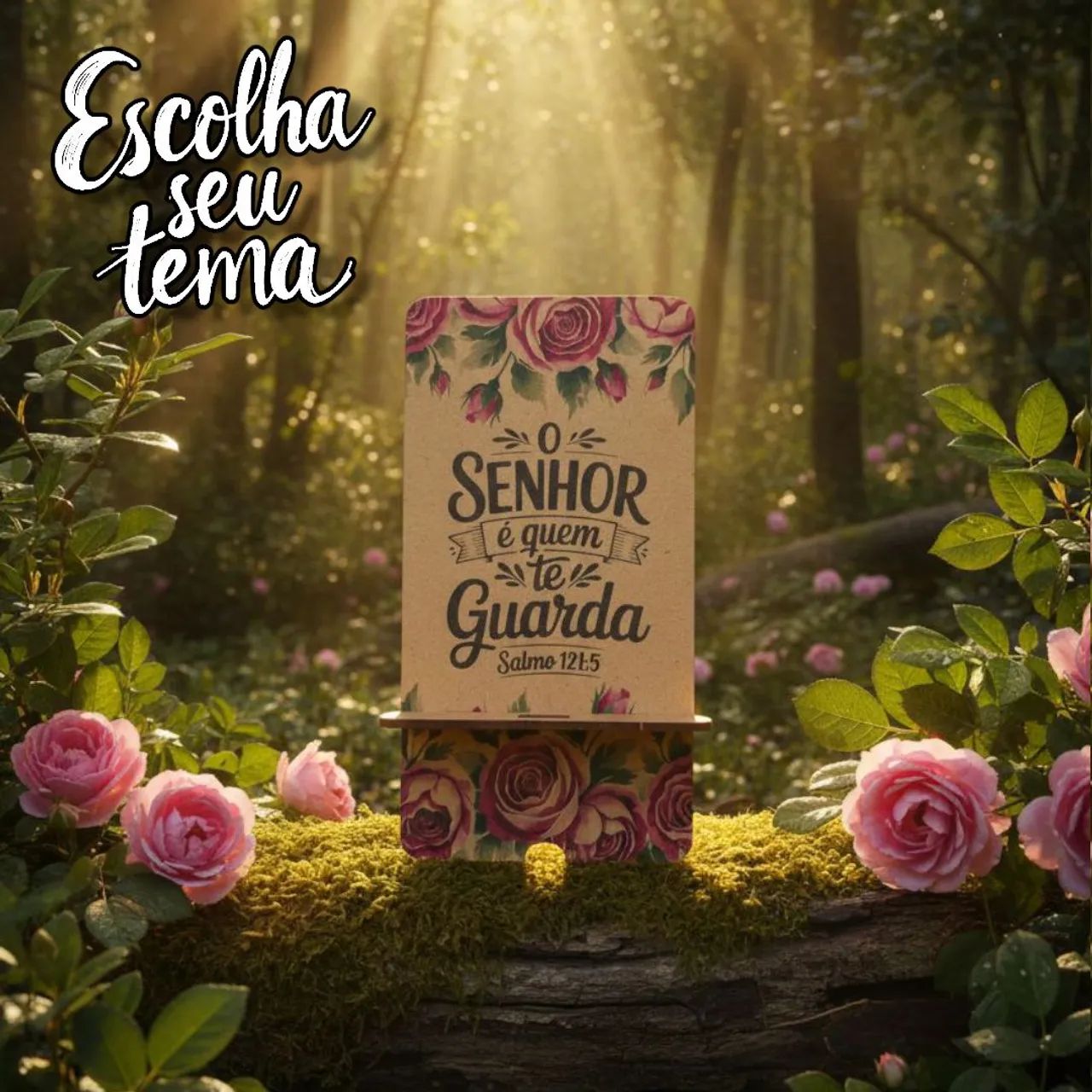 Suporte para Celular em MDF Personalizado  - Foto 5