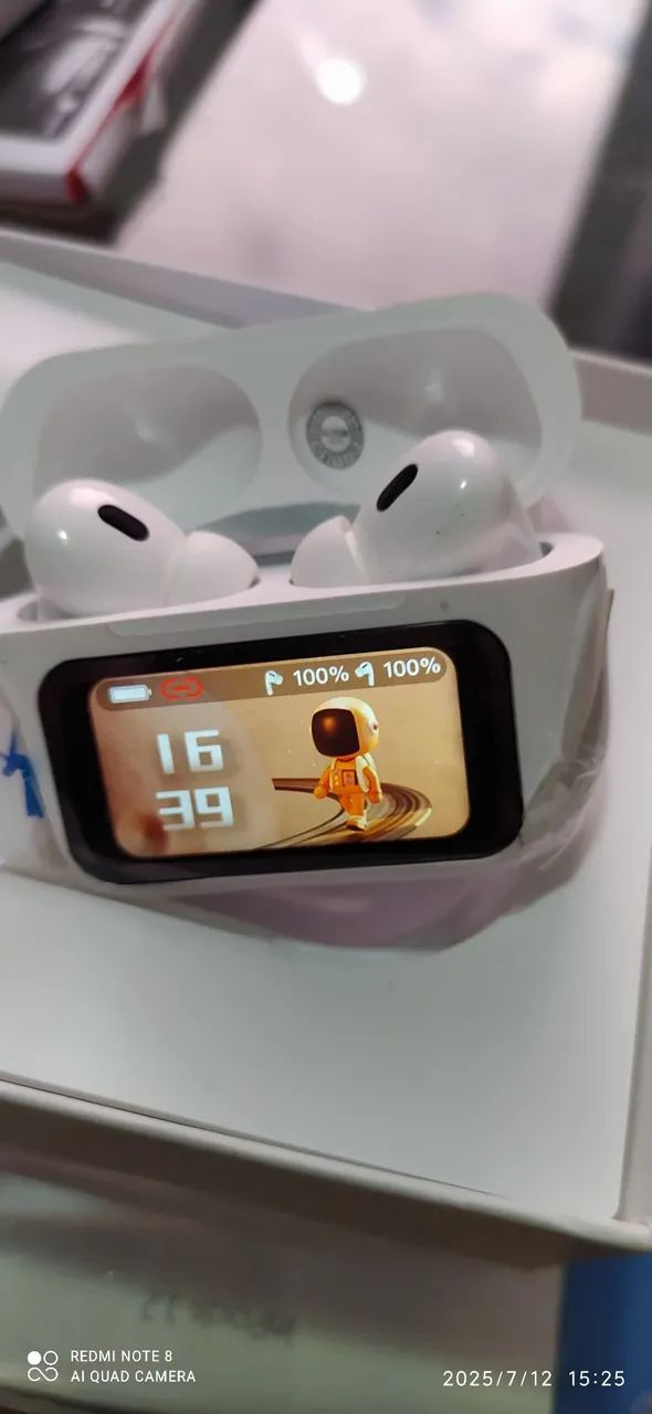 Fone de Ouvido Original Altomex A-607 Plus ANC ENC bluetooth 5.3 som d qualidade c graves - Foto 6