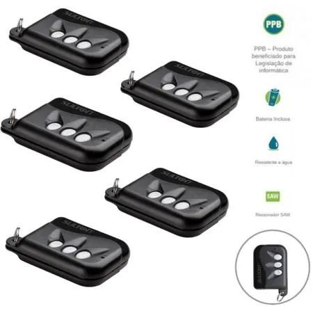 Controle Codificado para motor de portao, alarme, cerca eletrica, fechadura