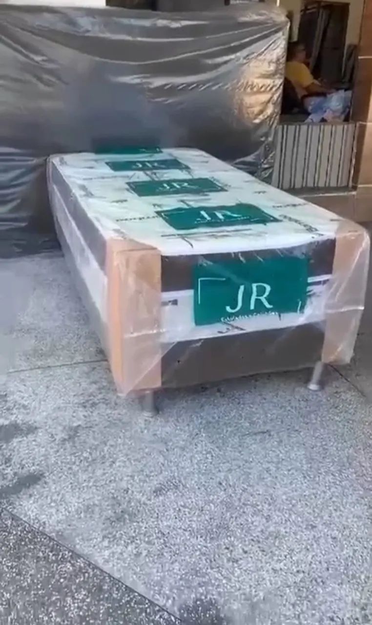 Cama solteiro 10cm acochoada  - Foto 2