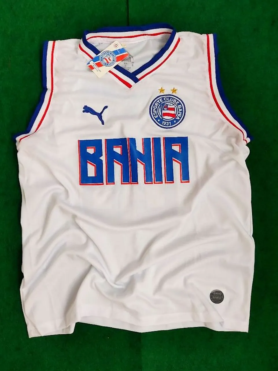 Camisa do Bahia Branca Regata