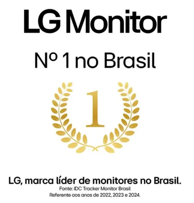 Monitor novo, lacrado, LG 24, Ips, Full Hd, 100hz, com garantia! - Foto 3
