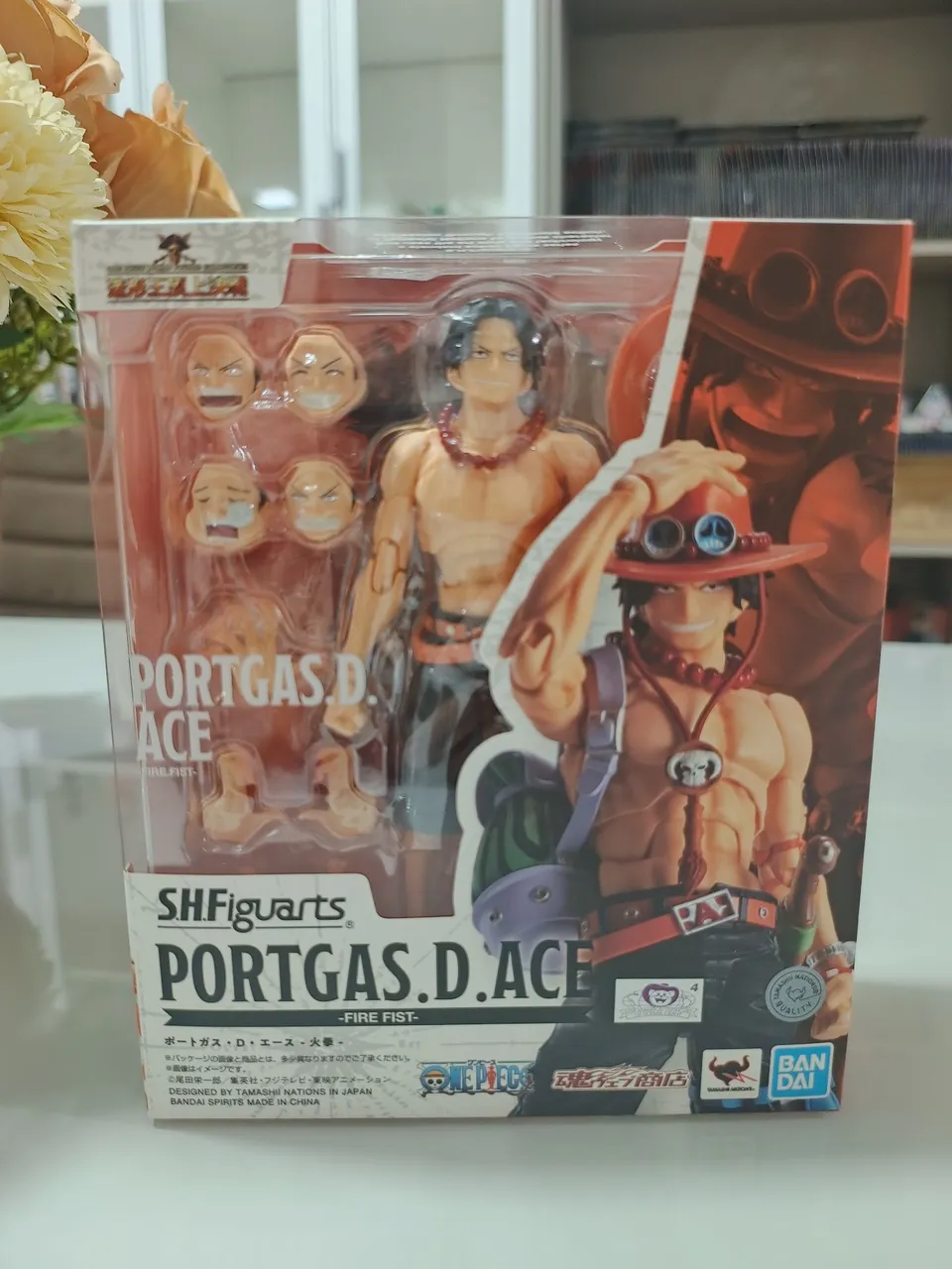 Portgas D. Ace - Fire Fist - S.H.Figuarts lacrado