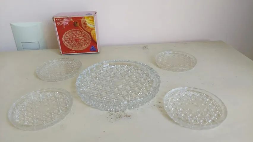 Porta-Copos Coleção Brilhante Cristais Mauá