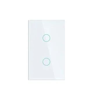 Interruptor Inteligente WiFi Touch 2 Botões Compatível com VOZ  - Foto 2