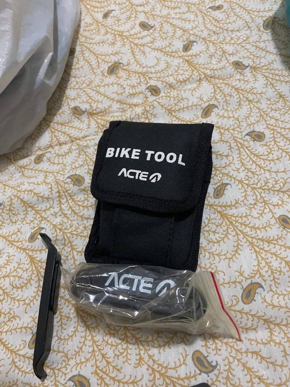 Kit Ferramentas Para Bike Preto A76 Acte Sports - Foto 3