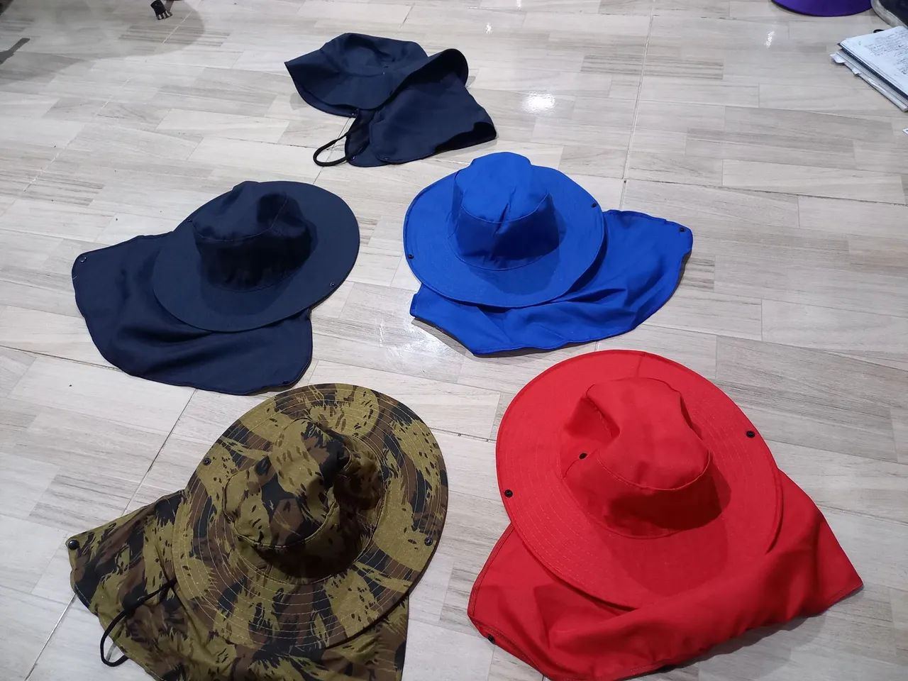 Chapéu de proteção solar unissex - Foto 4