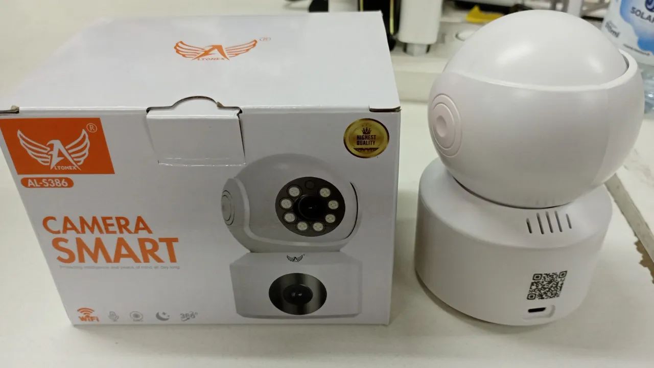 Câmera de segurança robô wi-fi ALTOMEX Pix Link Cam - Foto 2