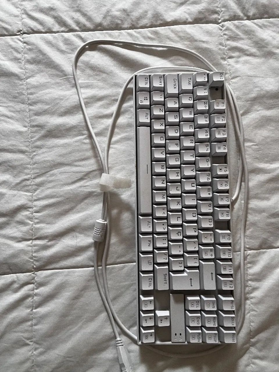 Teclado Gamer Magnético Redragon Kumara Pro White - Foto 2