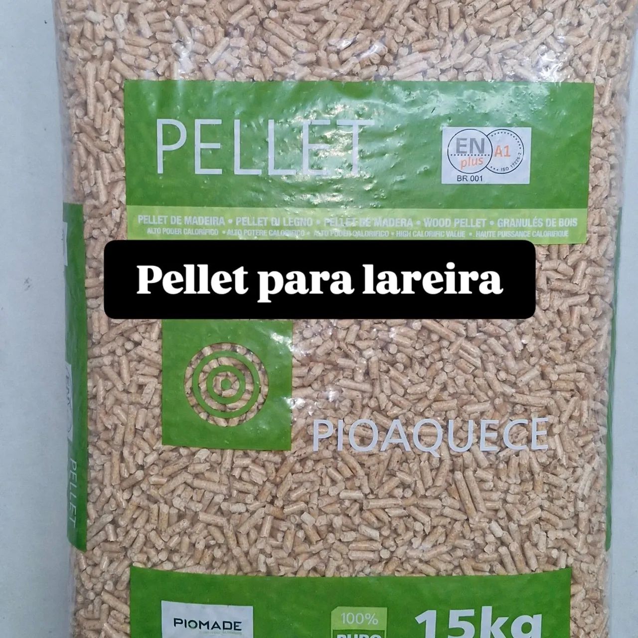 Pellet para lareira - 15kg