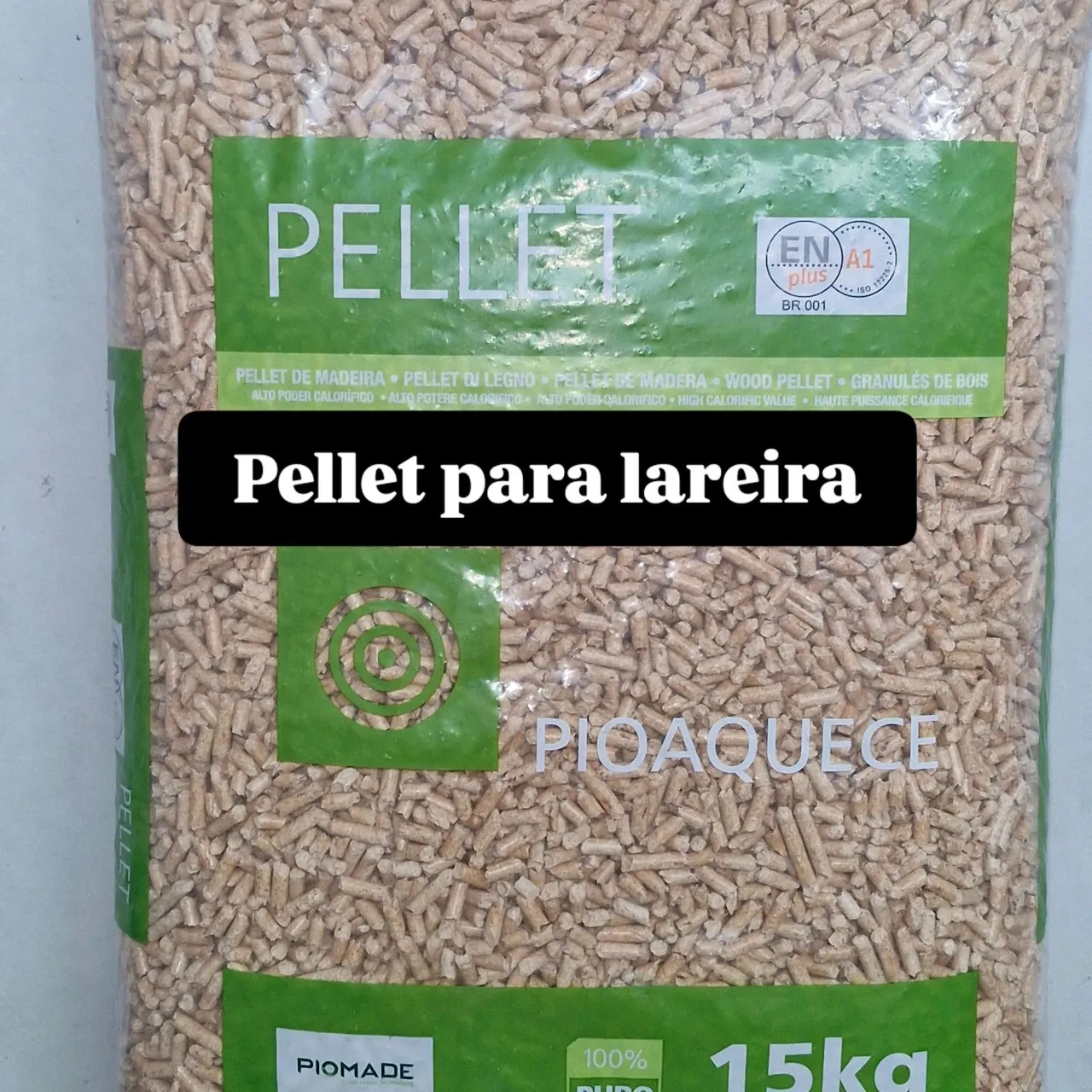 Pellet para lareira - 15kg