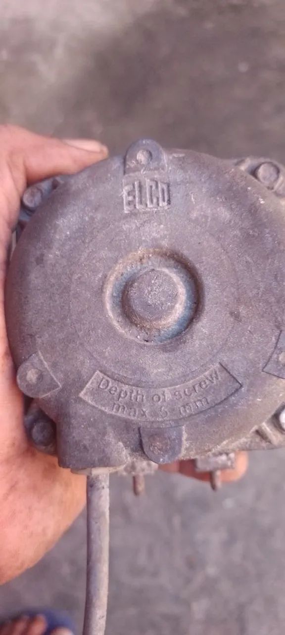 Motor Elétrico 1/2cv + Cabo e Aparelhagem - Foto 3