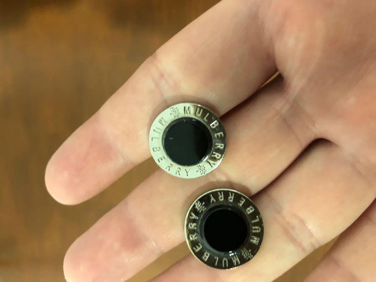 Par de abotoaduras Mulberry - Foto 2