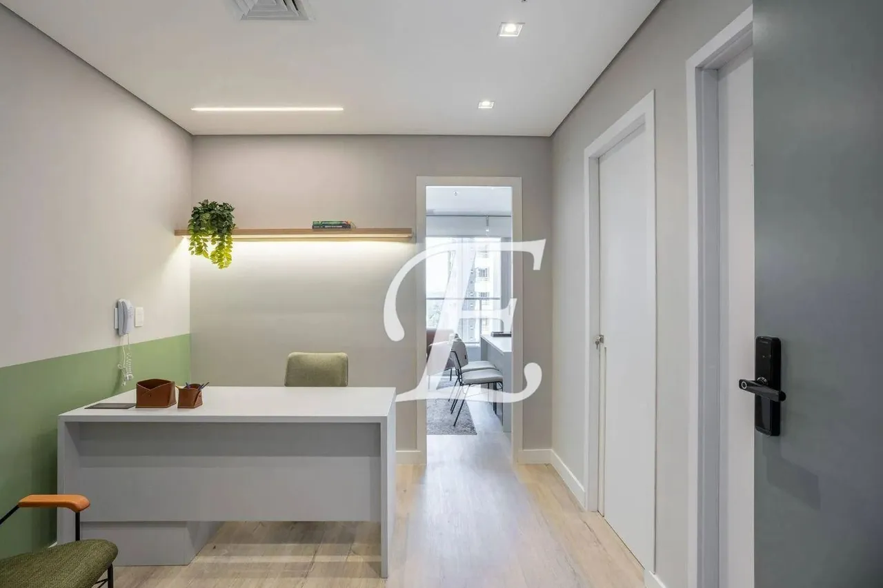 Sala Comercial Mobiliada para Locação no Edifício Core Health  33m² em Pinheiros, São Paul