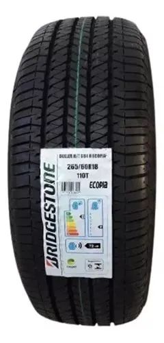 Pneu Bridgestone 265/60R18 110T Ecopia - Foto 5