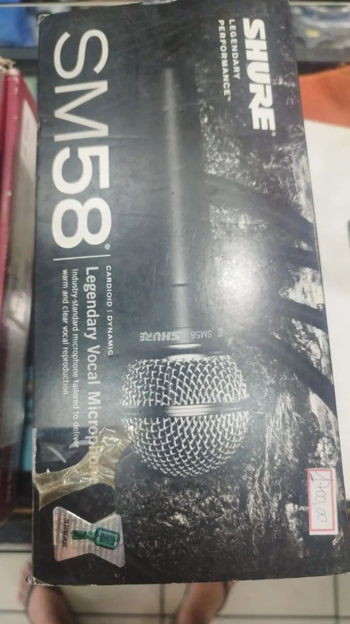 Microfone SHURE SM 58  - Foto 2