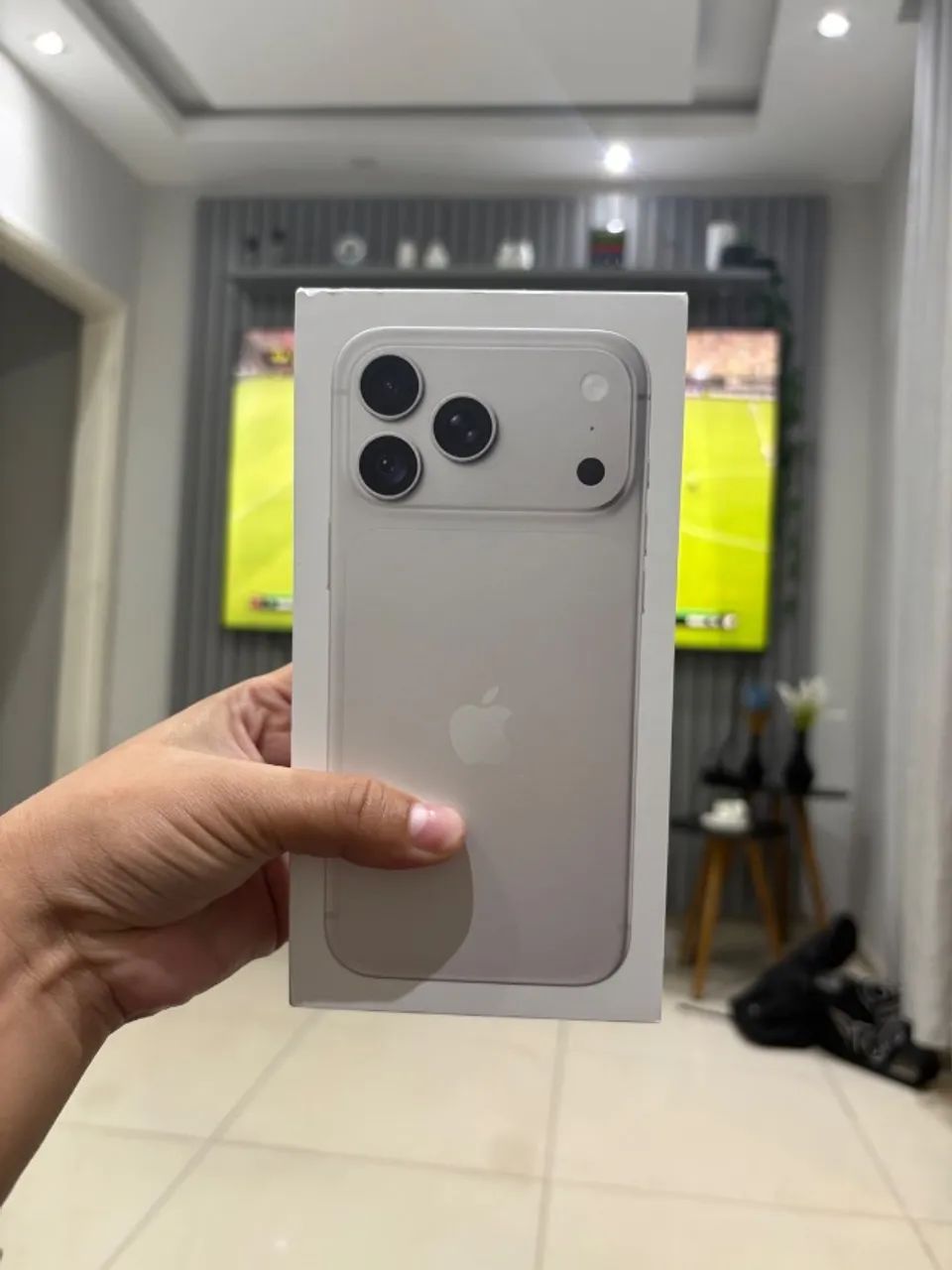 IPhone 18 Pro Max 256GB Silver Anatel - Pronta Entrega 