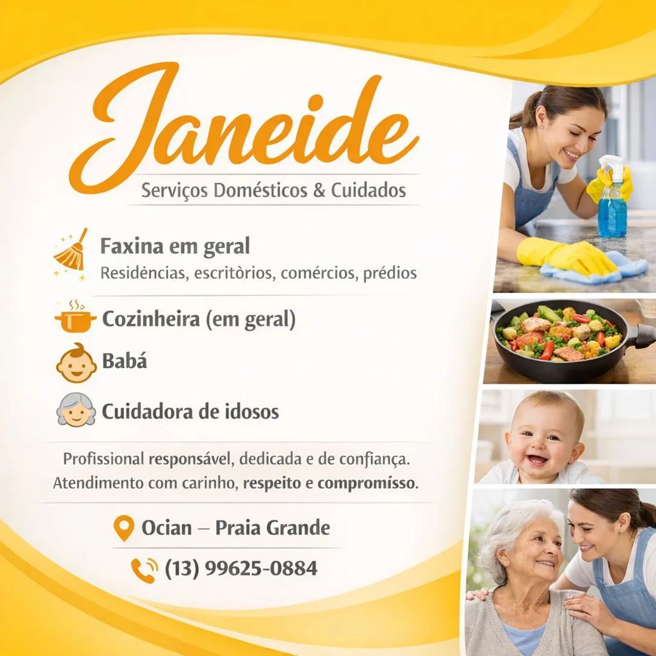 Serviços Domésticos e Cuidados 