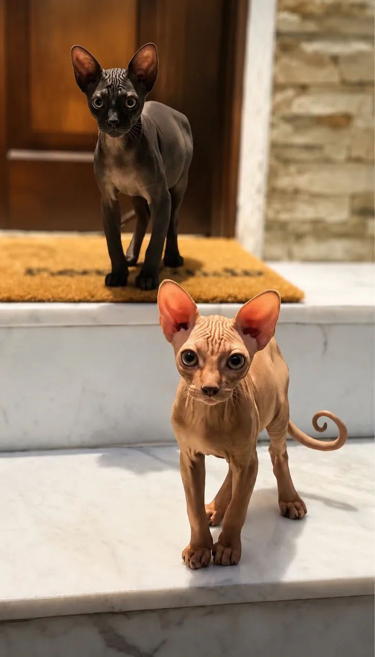 Sphynx Filhote Macho 3 meses