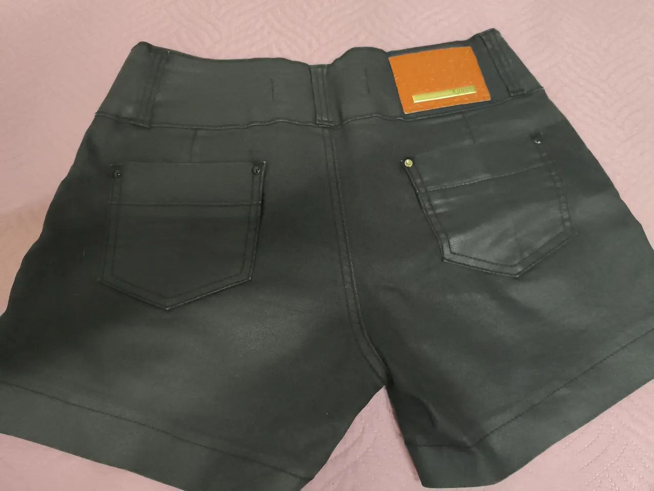 Short balada! Jeans brilhoso - Foto 3