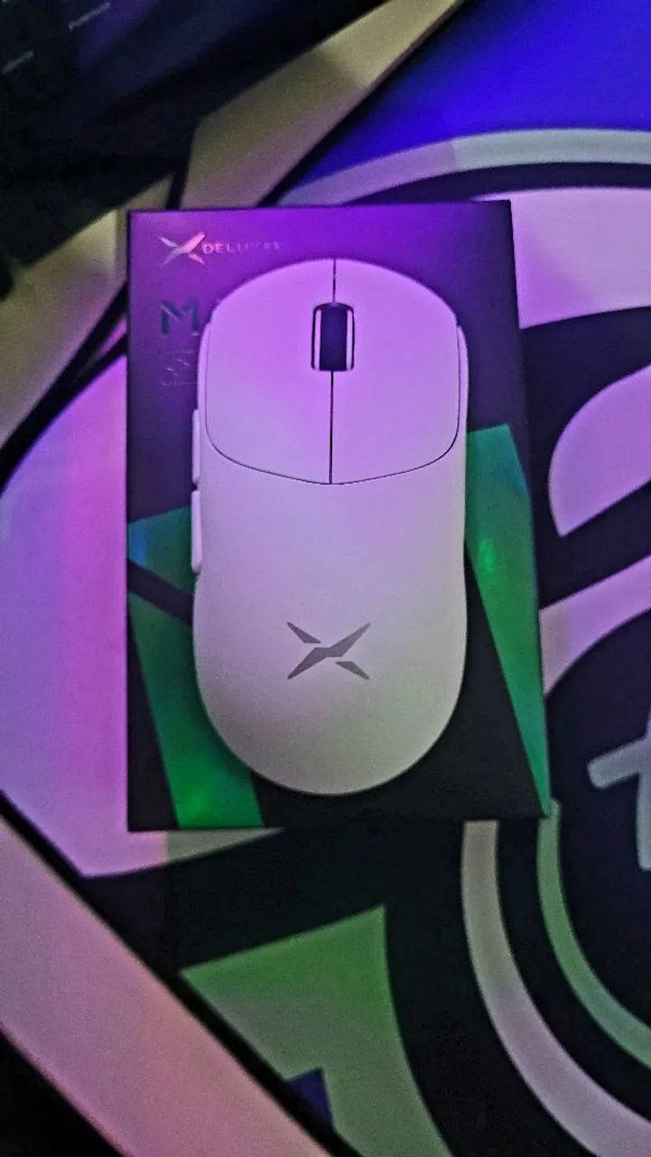 VENDO MOUSE SEM FIO DELUX M400 (BRANCO)! - Foto 4