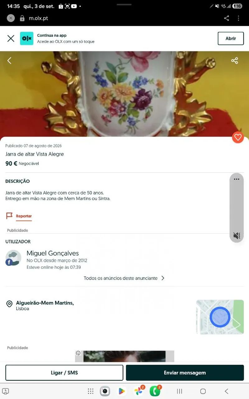 Floreira Portuguesa antiga - Foto 2