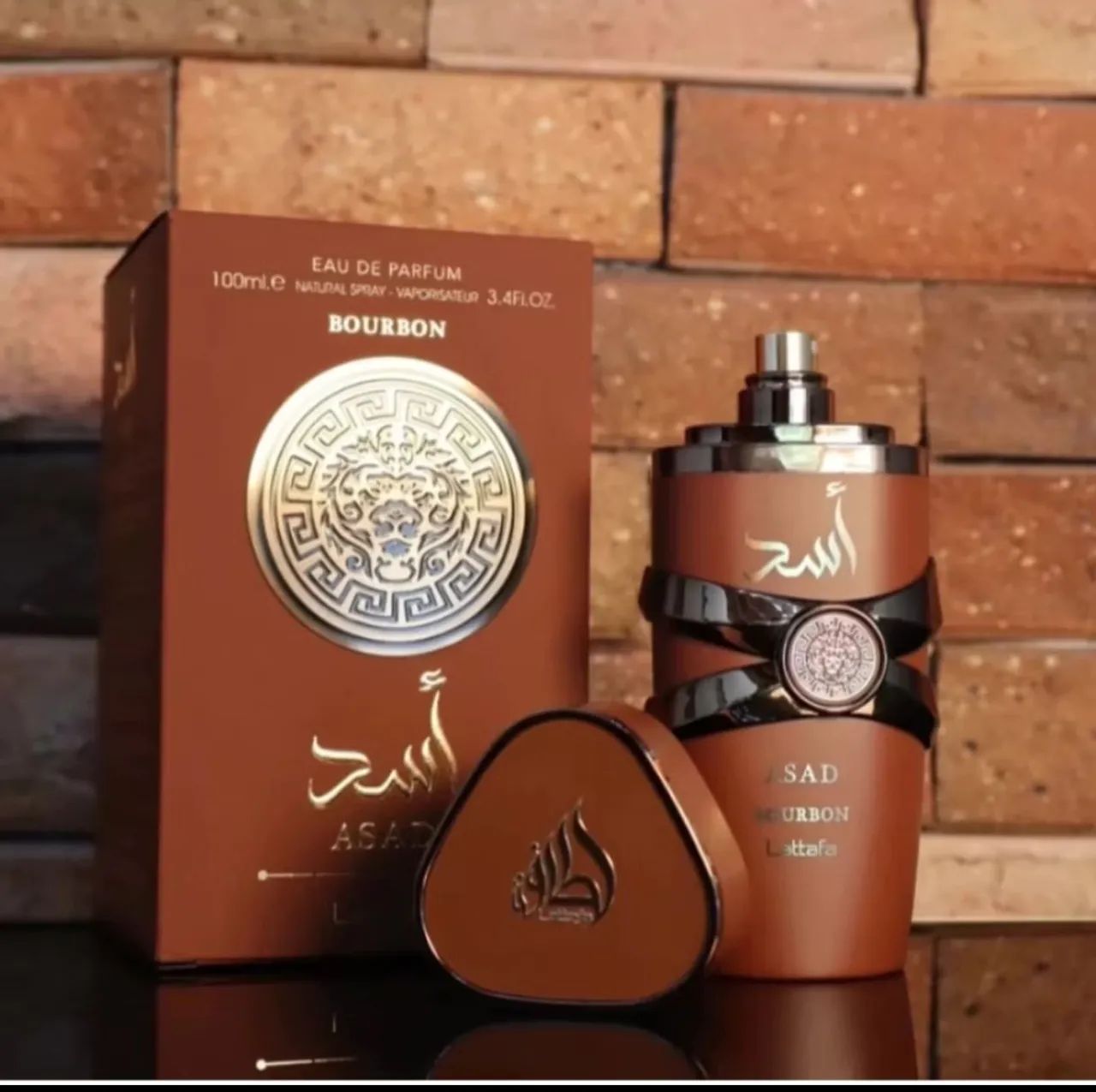 Lattafa Asad bourbon 100ml importado 