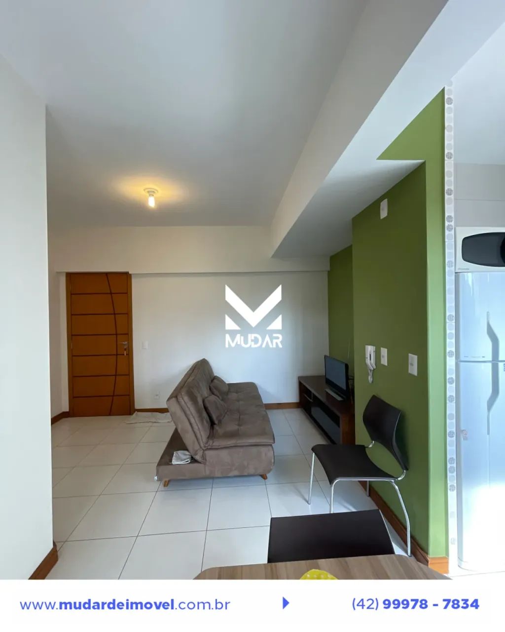 Apartamento com 1 quarto e 1 vaga no Centro de PG  Edifício Aspen Ville - Foto 5