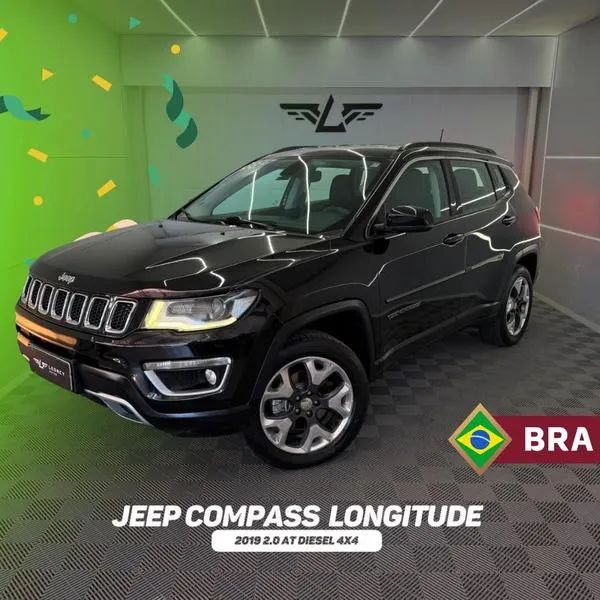Jeep Compass Longitude 2.0 4X4 Dies. 16V Aut. 2019