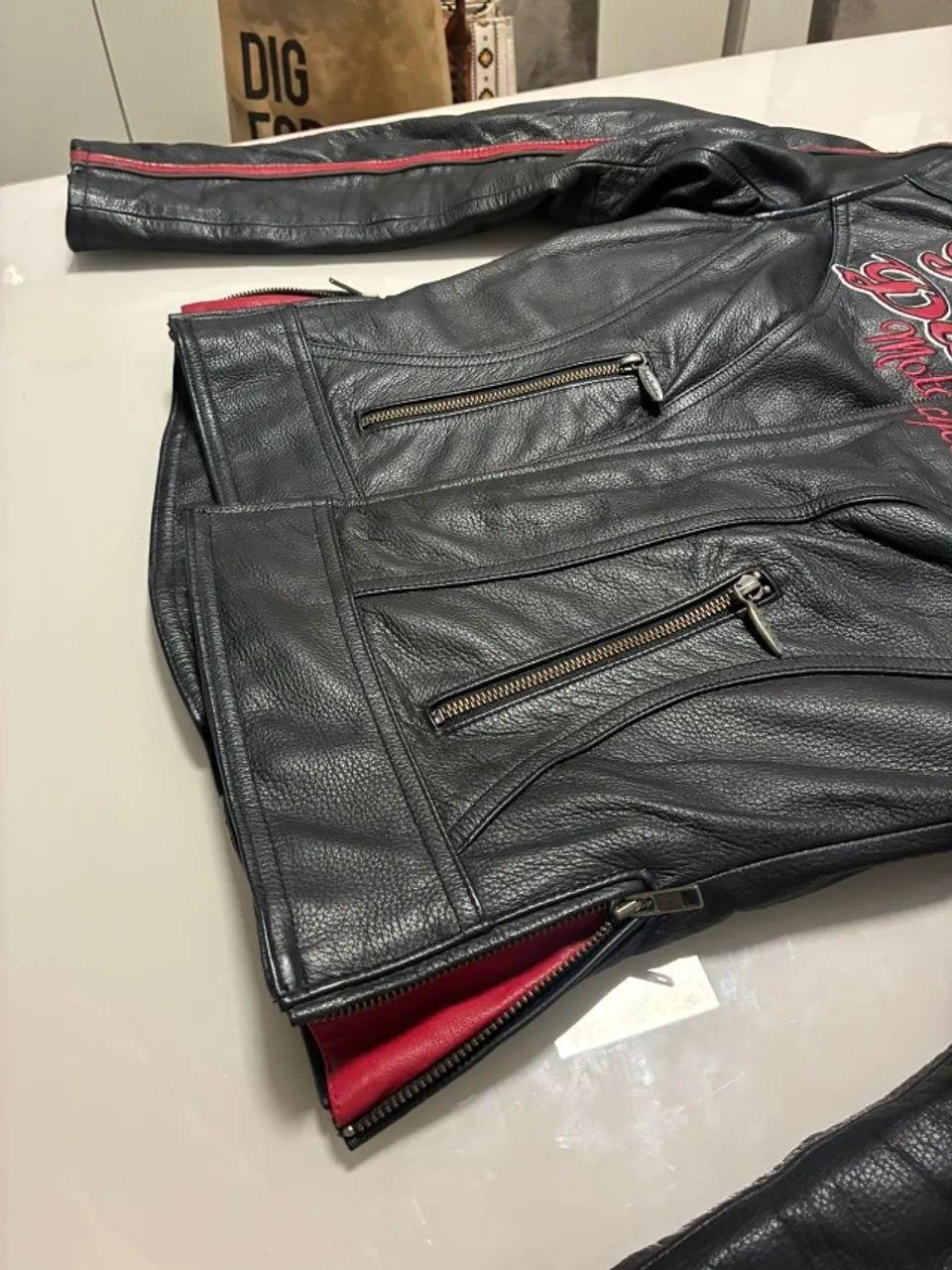 Jaqueta de couro Harley Davidson  - Foto 3