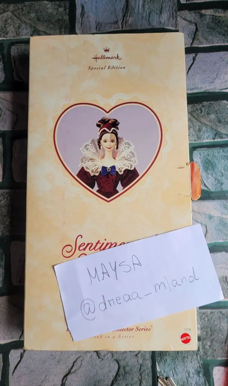 Boneca Barbie (rara) Sentimental Valentine
