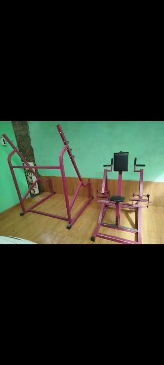 Aparelhos de musculação 