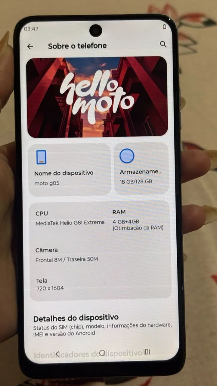MOTO G05 128GB
