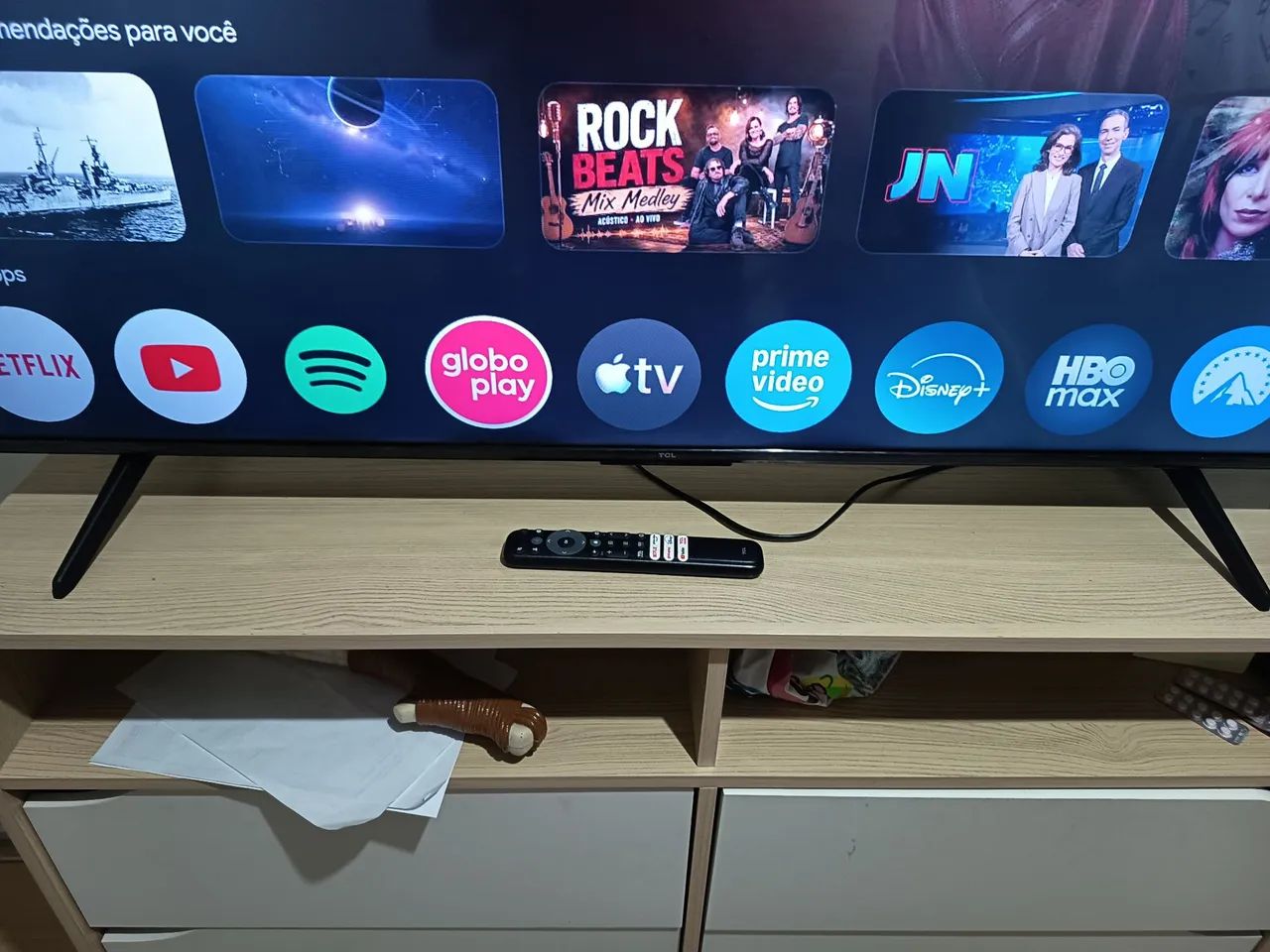 TV TCL QLED 4K 55 POLEGADAS - Foto 3