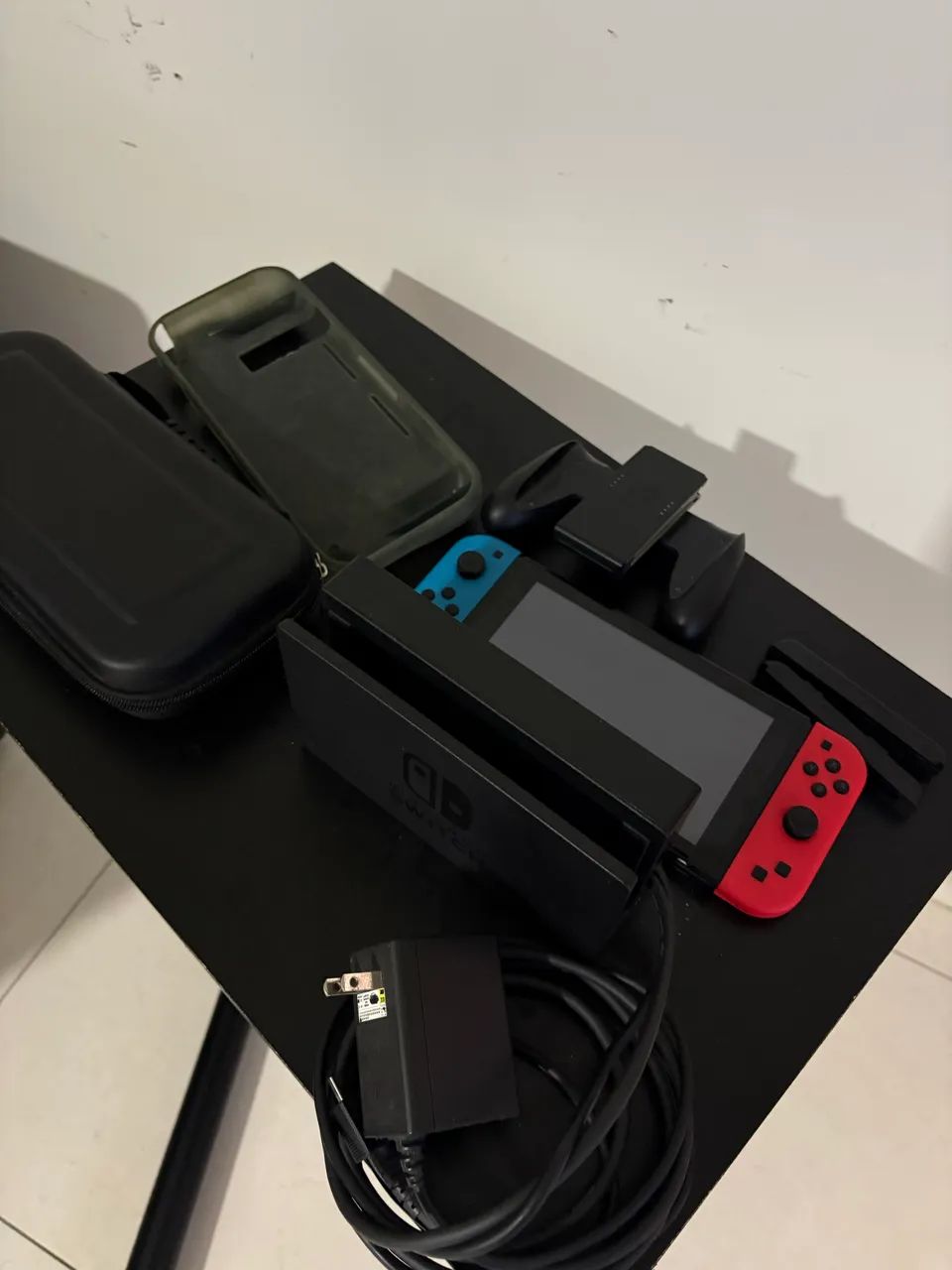 nintendo switch + case e acessórios - Foto 2